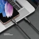 Кабель Deppa Elite USB-C - USB-C, 1 м, 2.4 А, черный (72506) вид 2