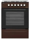Плита комбинированная Shivaki Milagro 50 10-E, коричневый вид 1