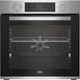 Электрический духовой шкаф Beko BBIM12302X, черный/серебристый вид 1