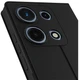 Чехол-книжка Krutoff Eco Book для Xiaomi Redmi Note 14S, черный вид 5