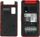 Сотовый телефон Xenium X600, красный вид 15