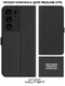 Чехол-книжка Krutoff Eco Book для Realme C75, черный вид 2