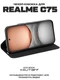 Чехол-книжка Krutoff Eco Book для Realme C75, черный вид 4