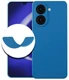Чехол-накладка Krutoff Silicone Case для Xiaomi Redmi A5/Poco C71, синий вид 5