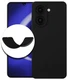 Чехол-накладка Krutoff Silicone Case для Xiaomi Redmi A5/Poco C71, черный вид 3