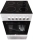 Плита стеклокерамическая SHIVAKI GC 5410-E, белый вид 2
