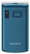 Сотовый телефон Maxvi E28, бирюзовый вид 8