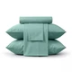 Комплект постельного белья Verossa Melange Emerald 2-спальный, меланж, наволочки 50х70 см вид 6