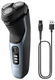 Электробритва Philips S3243/12, черный/голубой вид 3