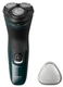 Электробритва Philips X3002/00, черный/зеленый вид 1