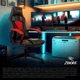 Кресло игровое Zombie Arena, черный/красный вид 26