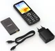 Сотовый телефон Maxvi K15c, черный вид 2
