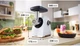 Мясорубка Bosch MFWS420W, белый/черный вид 5