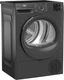 Сушильная машина Beko BM3T37220А, черный вид 2