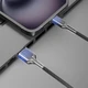 Кабель Deppa Joy USB2.0 Am - Lightning, 1м, 3A, синий вид 2