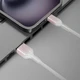 Кабель Deppa Joy USB2.0 Am - Lightning, 1м, 3A, розовый вид 2