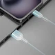 Кабель Deppa Joy USB2.0 Am - Lightning, 1м, 3A, мятный вид 2