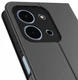 Чехол-книжка Krutoff Eco Book для Xiaomi Redmi 15C, серый вид 2