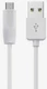 Кабель hoco X20 Flash USB2.0 Am - microUSB 2.0м, 2.4A, белый вид 1