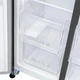 Холодильник KRONA EISKALT 9159 SBS TNF INOX, нержавеющая сталь вид 15