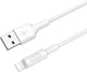 Кабель Hoco X25 Soarer USB2.0 Am - Lightning (8-pin) 1 м, 2A, белый вид 2
