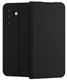 Чехол-книжка Krutoff Magnet Book для Samsung Galaxy A17, черный вид 1