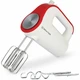 Миксер ручной BRAYER BR1307, белый/красный вид 1