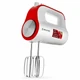 Миксер ручной BRAYER BR1307, белый/красный вид 3