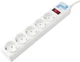 Сетевой фильтр Power Cube SPG-B-6-WHITE, 1.9 м, белый вид 2