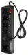 Сетевой фильтр Energenie EG-PMS2-LAN, 1.8 м, черный вид 1