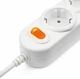 Сетевой фильтр Power Cube PC-2-1,5M, 1.5 м, белый вид 2