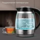 Чайник REDMOND SkyKettle KG230S, черный/серебристый вид 6