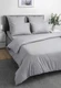 Комплект постельного белья Волшебная Ночь Gray Cloud 1.5‑спальный, ранфорс, наволочки 70х70 см вид 4