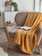 Плед Home Jalon PERU HJ-342 200х220 см, горчица вид 1