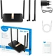 Wi-Fi роутер CUDY LT500D, черный вид 7