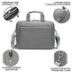 Сумка для ноутбука 15.6" LAMARK L225 Light Grey вид 10