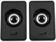 Колонки 2.0 Genius SP-125U, черный вид 1
